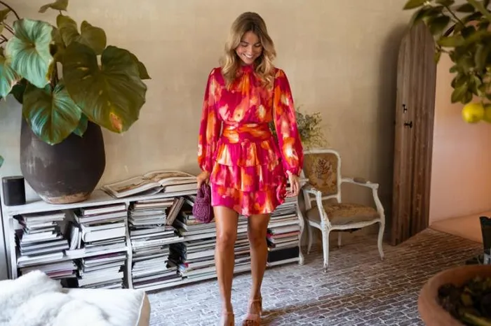 Women039s Clothing Dresses Easy Clothes Pink And Orange Manae Dress Pink And Orange Women039s Clothing Dresses Easy Clothes Pink And Orange Manae Dress Pink And Orange