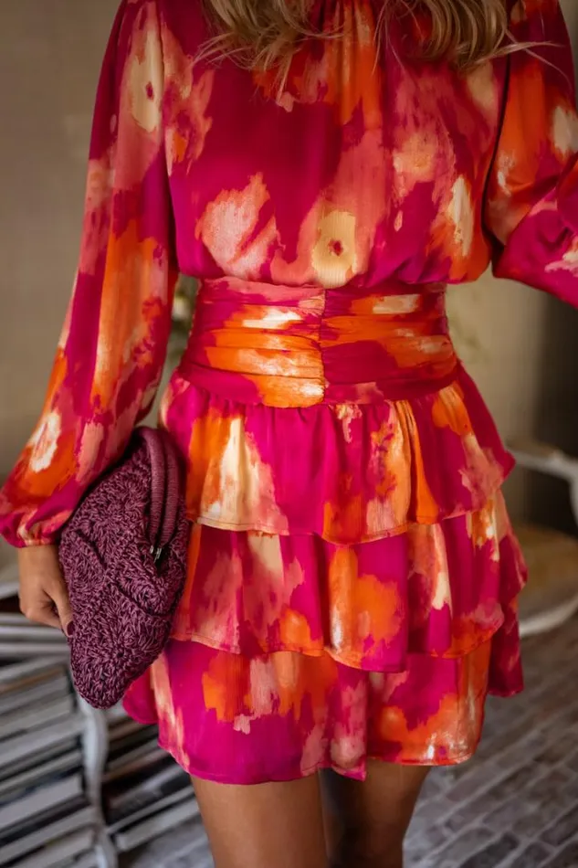 Women039s Clothing Dresses Easy Clothes Pink And Orange Manae Dress Pink And Orange Women039s Clothing Dresses Easy Clothes Pink And Orange Manae Dress Pink And Orange