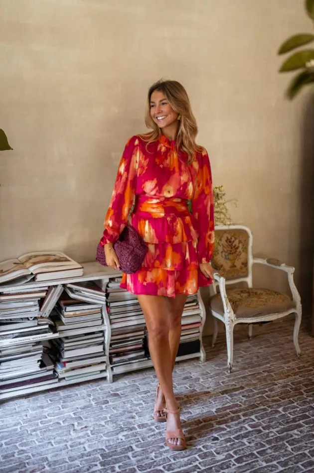 Women039s Clothing Dresses Easy Clothes Pink And Orange Manae Dress Pink And Orange Women039s Clothing Dresses Easy Clothes Pink And Orange Manae Dress Pink And Orange