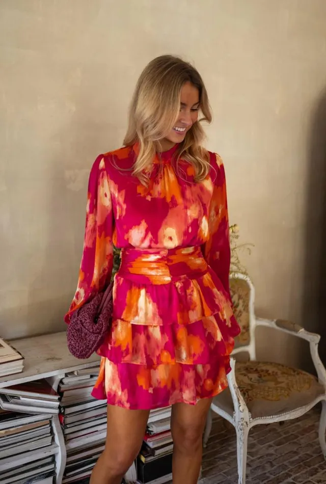 Women039s Clothing Dresses Easy Clothes Pink And Orange Manae Dress Pink And Orange Women039s Clothing Dresses Easy Clothes Pink And Orange Manae Dress Pink And Orange
