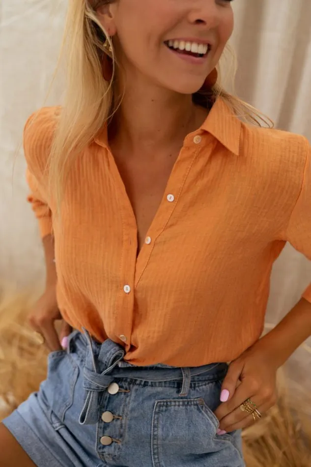 Women039s Clothing Shirts Easy Clothes Orange Dalo Shirt Orange