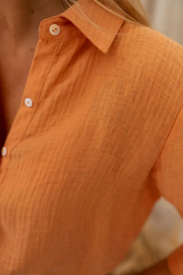 Women039s Clothing Shirts Easy Clothes Orange Dalo Shirt Orange