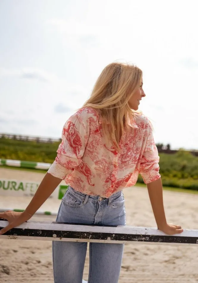 Women039s Clothing Shirts Easy Clothes Red Maelle Shirt