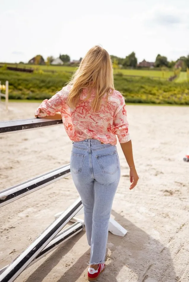 Women039s Clothing Shirts Easy Clothes Red Maelle Shirt