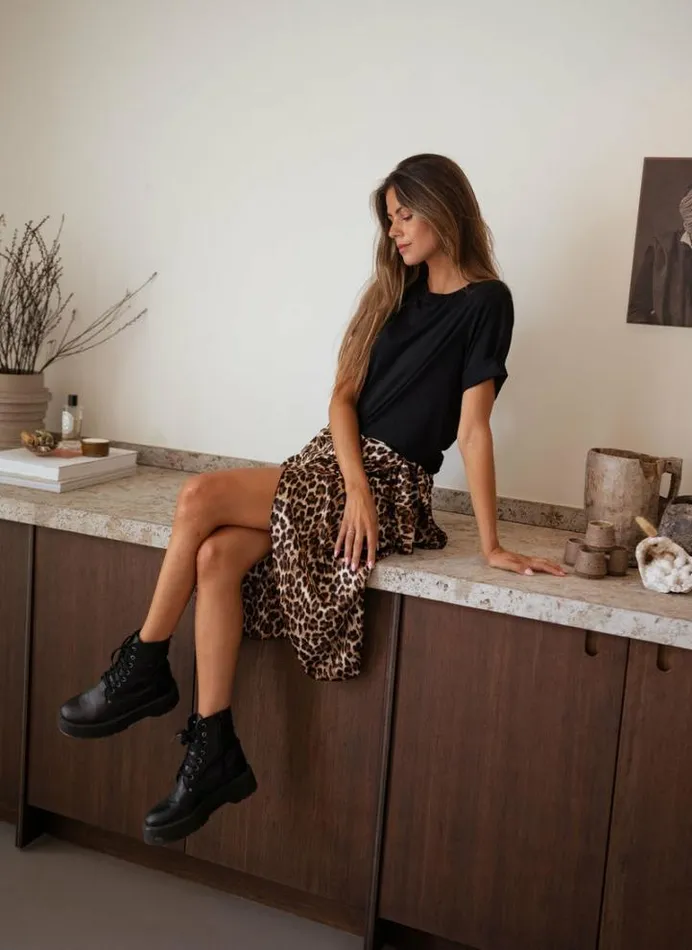 Women039s Clothing Skirts Easy Clothes Leopard Adele Skirt Women039s Clothing Skirts Easy Clothes Leopard Adele Skirt