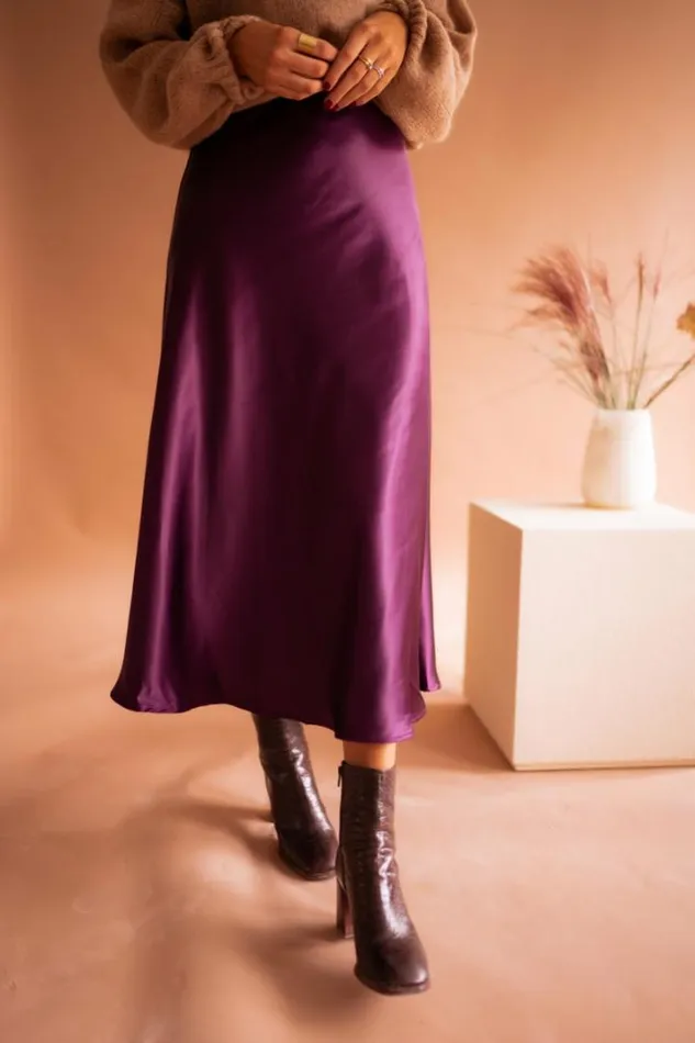 Women039s Clothing Skirts Easy Clothes Plum Elenore Skirt