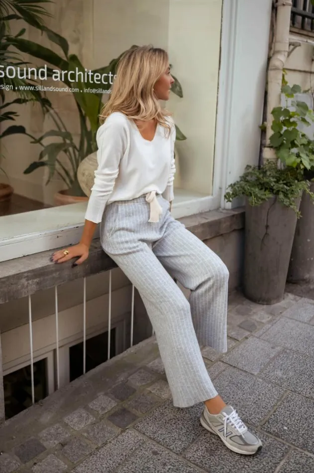 Women039s Clothing Sweaters Easy Clothes Ecru Bouma Thin Sweater Ecru