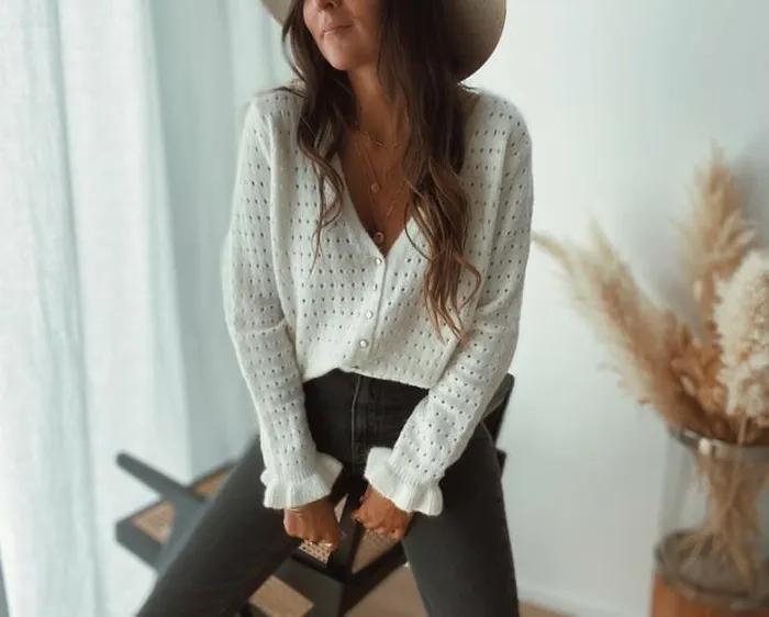 Women039s Clothing Sweaters Easy Clothes Ecru Daniel Cardigan Women039s Clothing Sweaters Easy Clothes Ecru Daniel Cardigan