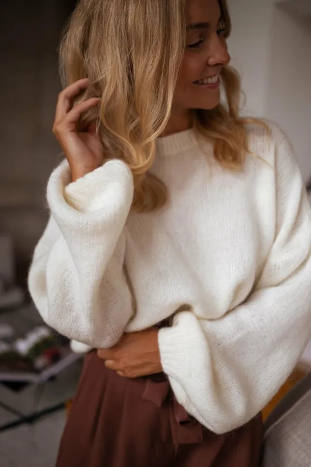 Women039s Clothing Sweaters Easy Clothes Ecru Joela Sweater Ecru