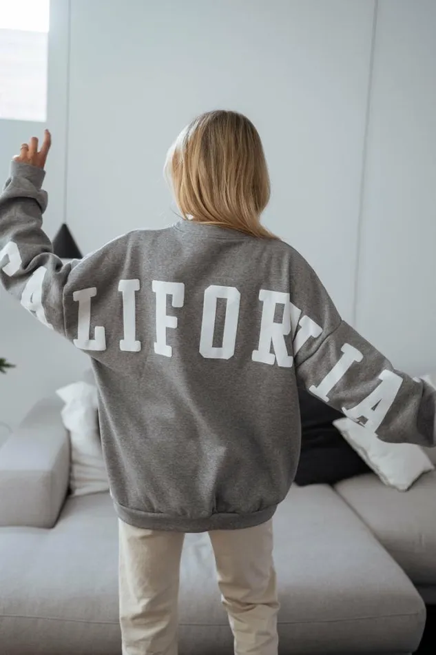 Women039s Clothing Sweaters Easy Clothes Grey California Sweater
