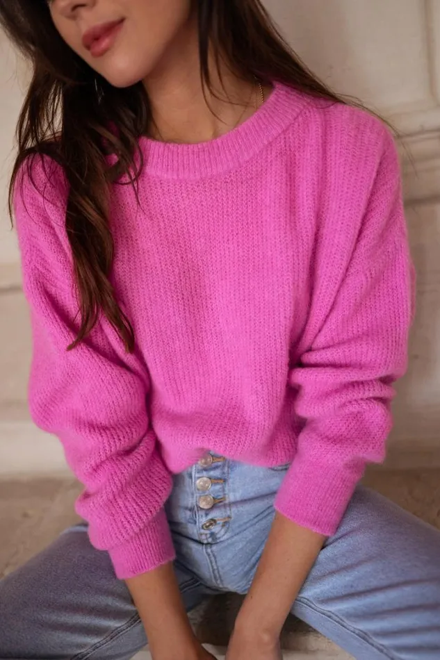 Women039s Clothing Sweaters Easy Clothes Pink Bolla Sweater Pink