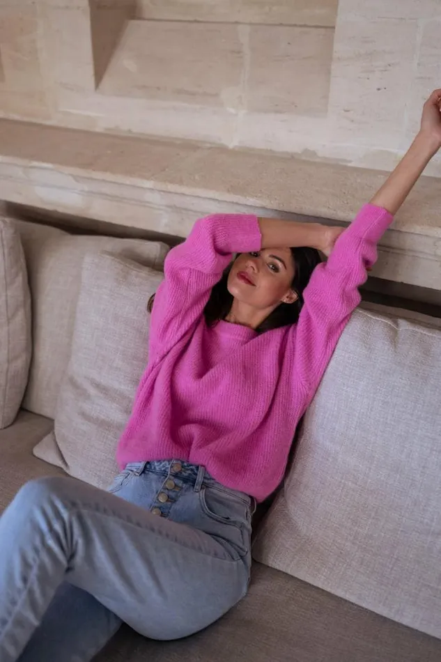 Women039s Clothing Sweaters Easy Clothes Pink Bolla Sweater Pink
