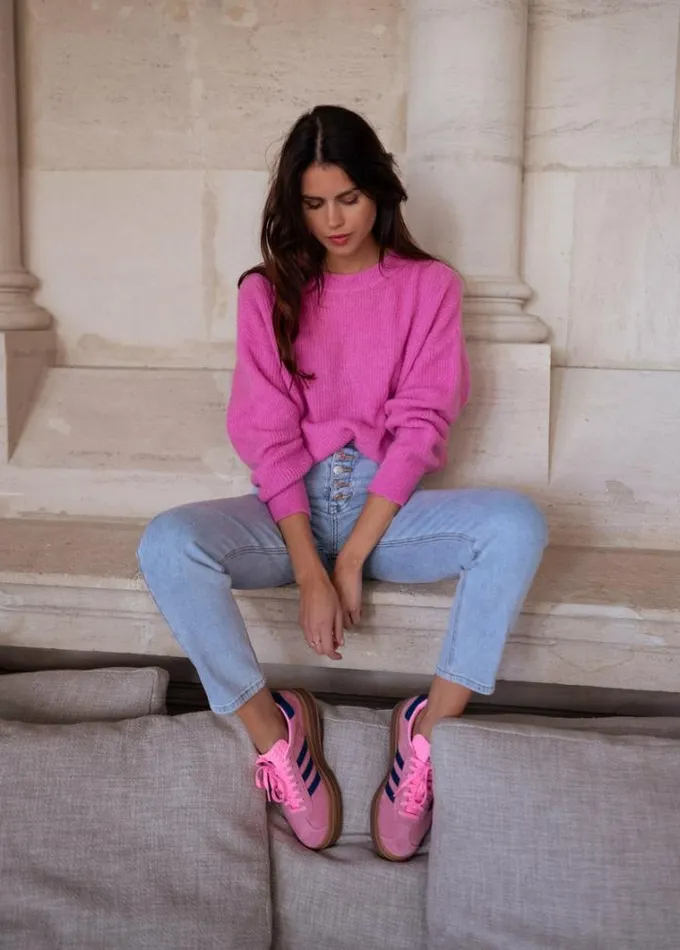 Women039s Clothing Sweaters Easy Clothes Pink Bolla Sweater Pink