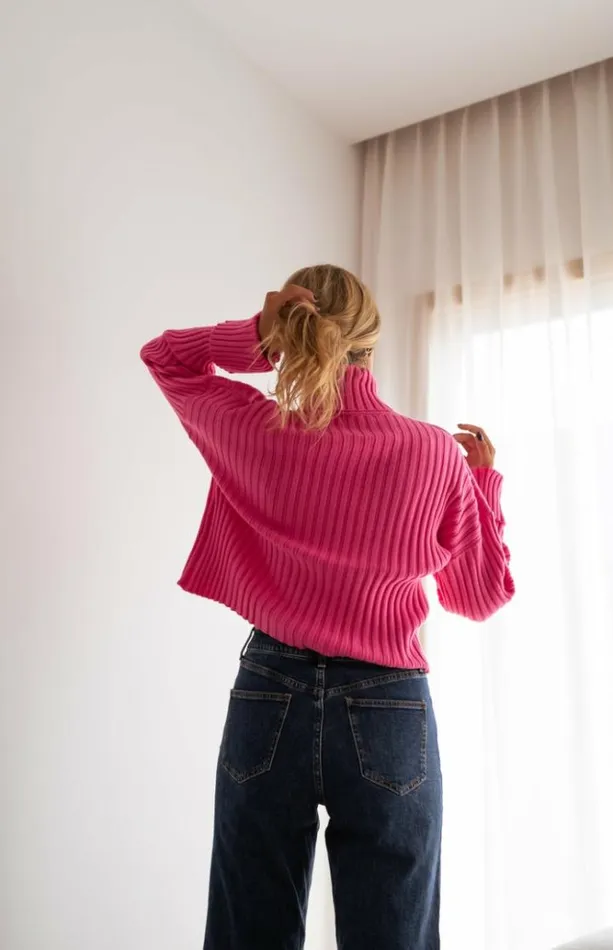 Women039s Clothing Sweaters Easy Clothes Pink Georgia Sweater Pink