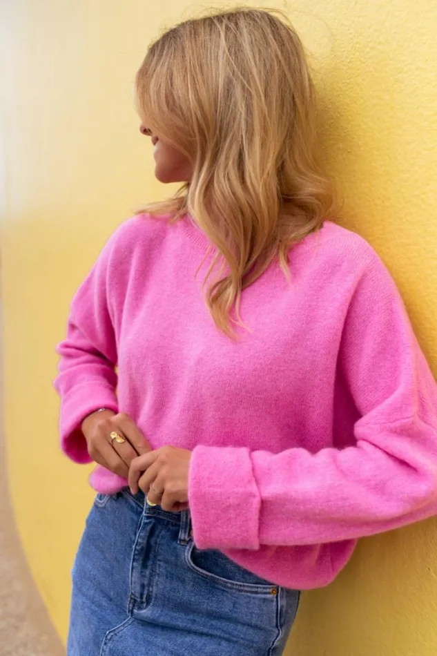 Women039s Clothing Sweaters Easy Clothes Pink Jena Sweater Pink