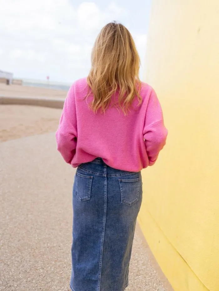 Women039s Clothing Sweaters Easy Clothes Pink Jena Sweater Pink