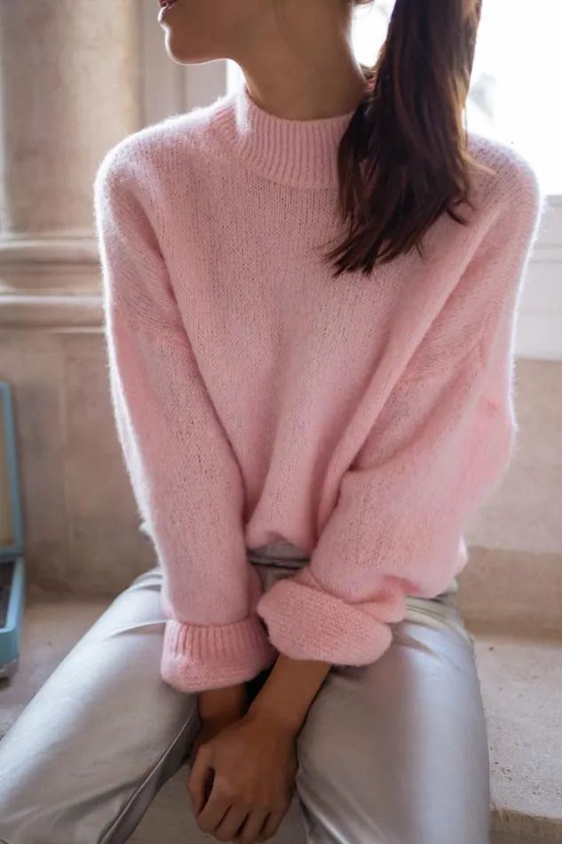 Women039s Clothing Sweaters Easy Clothes Pink Ryta Sweater