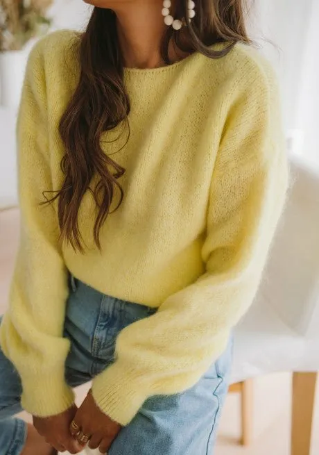 Women039s Clothing Sweaters Easy Clothes Yellow Francesca Sweater Yellow