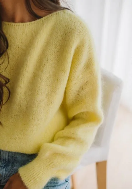 Women039s Clothing Sweaters Easy Clothes Yellow Francesca Sweater Yellow Women039s Clothing Sweaters Easy Clothes Yellow Francesca Sweater Yellow