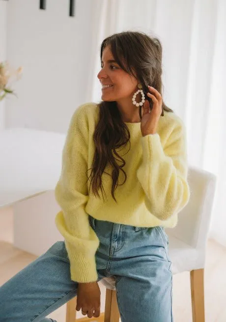 Women039s Clothing Sweaters Easy Clothes Yellow Francesca Sweater Yellow Women039s Clothing Sweaters Easy Clothes Yellow Francesca Sweater Yellow