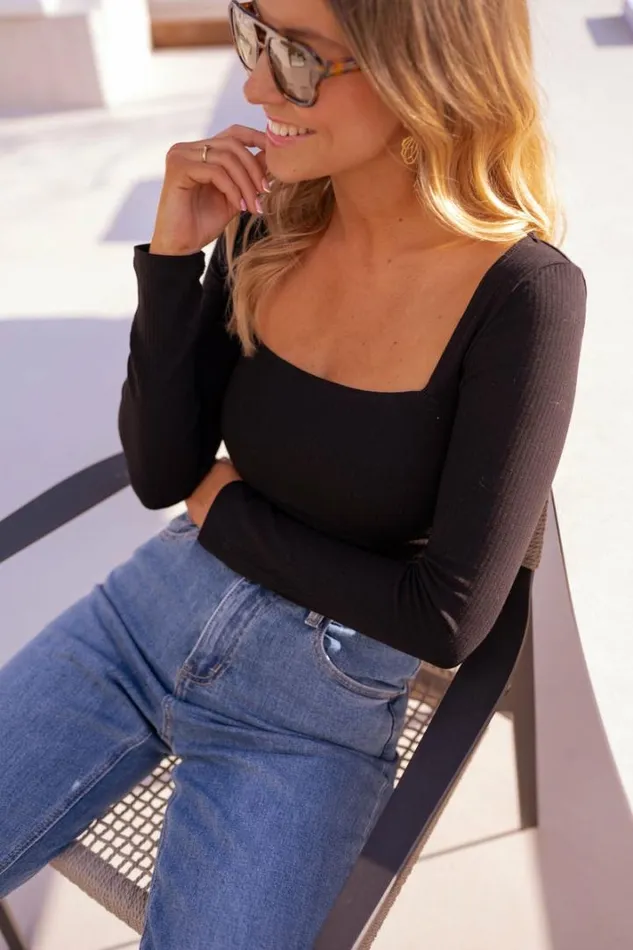 Women039s Clothing Tops Easy Clothes Black Soula Top Black Women039s Clothing Tops Easy Clothes Black Soula Top Black