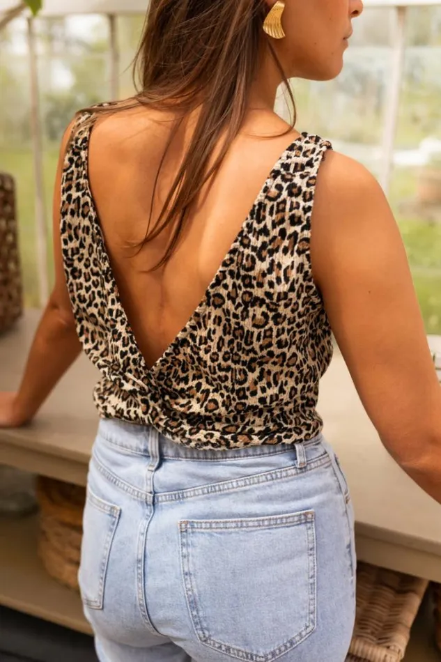 Women039s Clothing Tops Easy Clothes Leopard Daniela Top Leopard Women039s Clothing Tops Easy Clothes Leopard Daniela Top Leopard