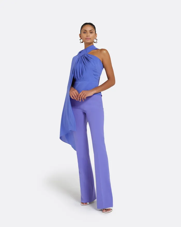 Women Alexa Anemone Blue Trousers Anemone Blue Trousers Safiyaa