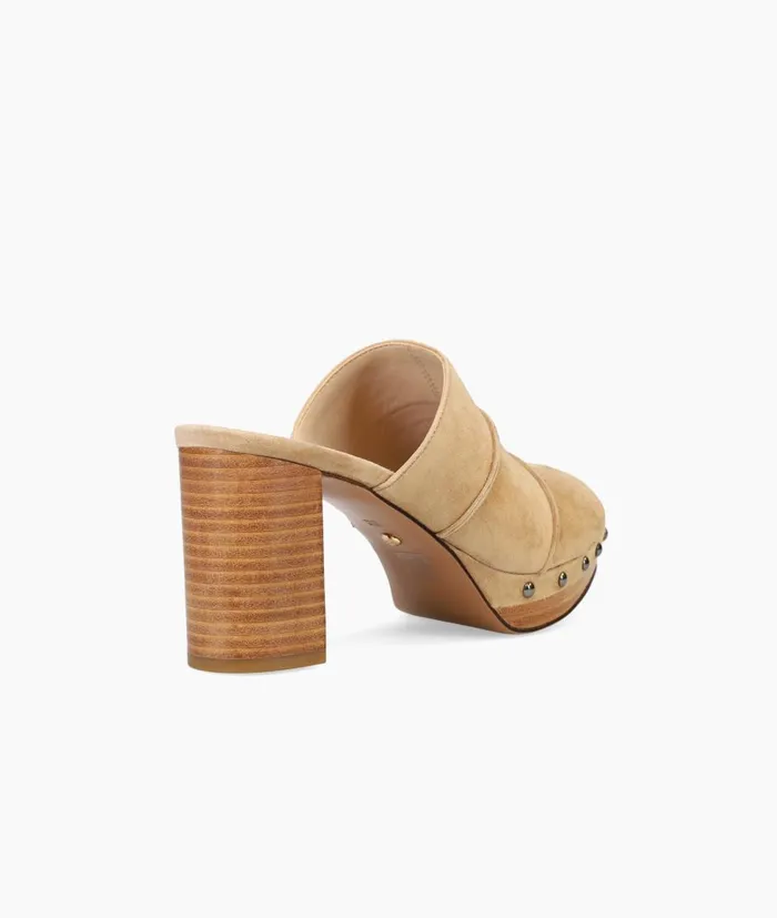 Women Amery Mule 8211 Latte Pelle Moda Platforms Women Amery Mule 8211 Latte Pelle Moda Platforms