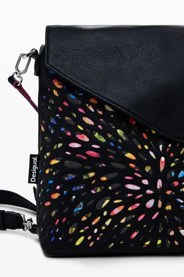 Women Backpacks Desigual Mini Perforated Backpack