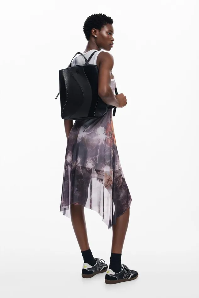 Women Backpacks Desigual S Waves Backpack