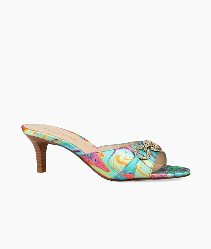 Women Balin 2 Slide 8211 Tie Dye Pelle Moda Low Heels Women Balin 2 Slide 8211 Tie Dye Pelle Moda Low Heels