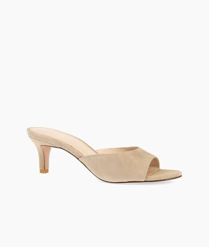 Women Balin Slide 8211 Mushroom Pelle Moda Low Heels Women Balin Slide 8211 Mushroom Pelle Moda Low Heels
