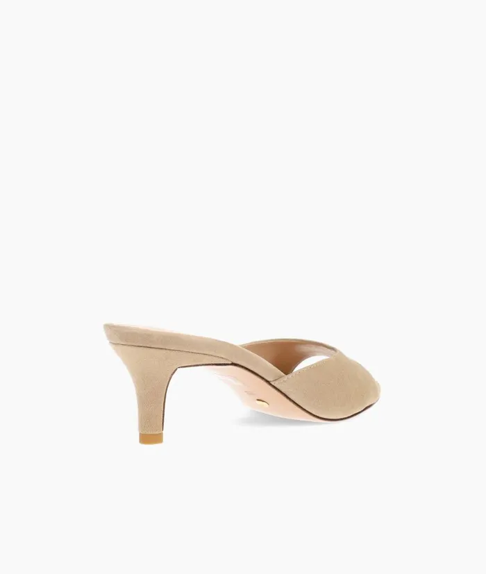 Women Balin Slide 8211 Mushroom Pelle Moda Low Heels Women Balin Slide 8211 Mushroom Pelle Moda Low Heels