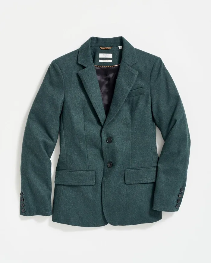 Women Banded Blazer Greygreen Billy Reid Jackets and Outerwear
