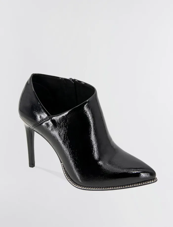 Women BCBGeneration BCBG Black Patent Hadix Shootie Black Patent