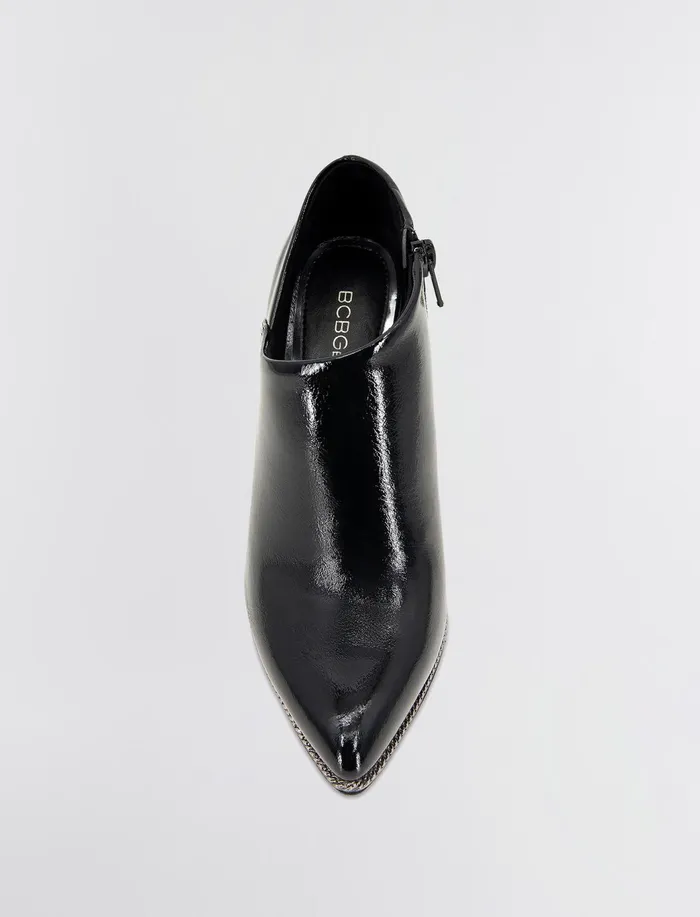 Women BCBGeneration BCBG Black Patent Hadix Shootie Black Patent