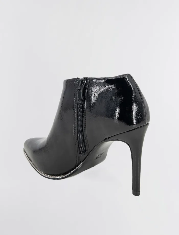 Women BCBGeneration BCBG Black Patent Hadix Shootie Black Patent