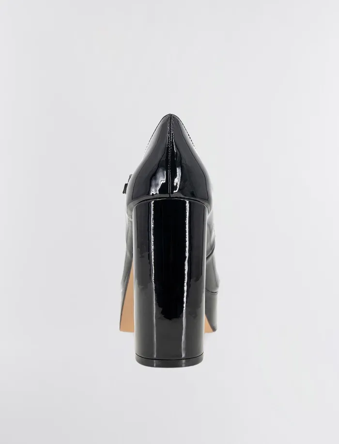 Women BCBGeneration BCBG Black Selica Pump Black Patent