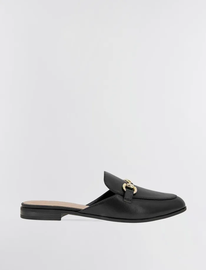 Women BCBGeneration BCBG Black Zorie Loafer Mule Black
