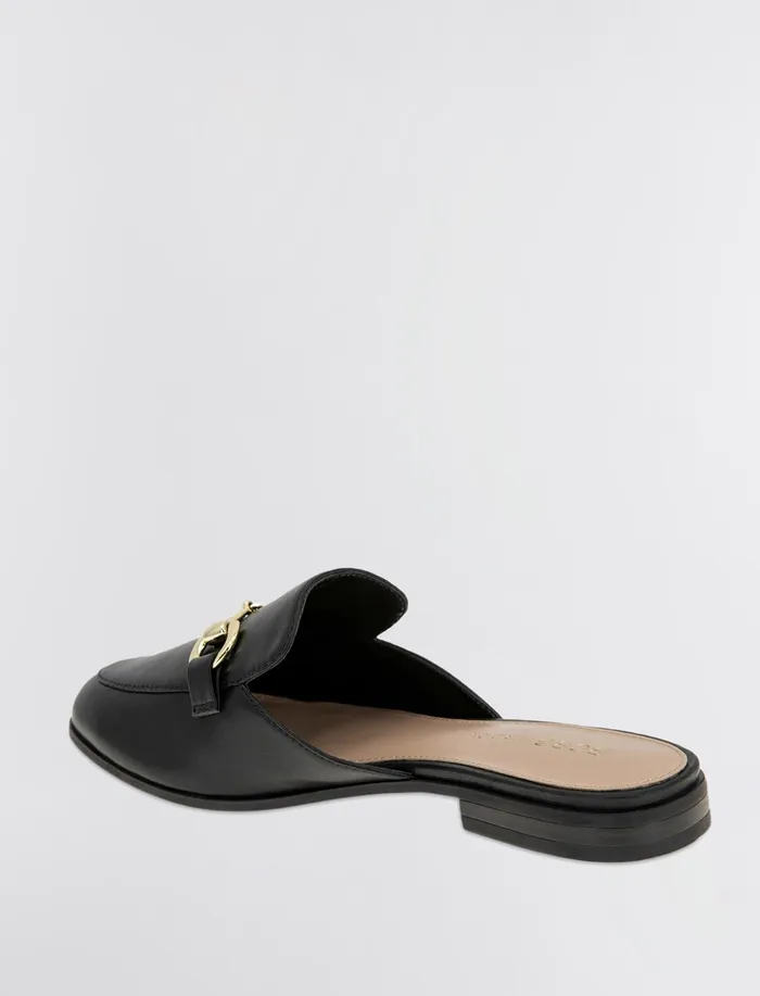 Women BCBGeneration BCBG Black Zorie Loafer Mule Black