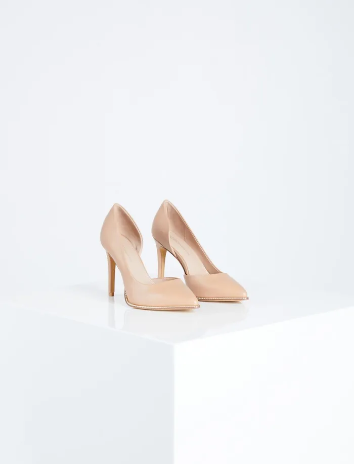 Women BCBGeneration BCBG Tan Harnoy D039Orsay Pump Heel Tan