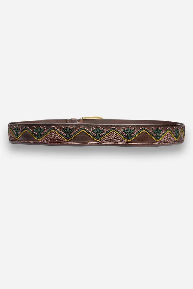 Women Belts Johnny Was COLLINE EMBROIDERED ITALIAN LEATHER BELT Tmoro Women Belts Johnny Was COLLINE EMBROIDERED ITALIAN LEATHER BELT Tmoro