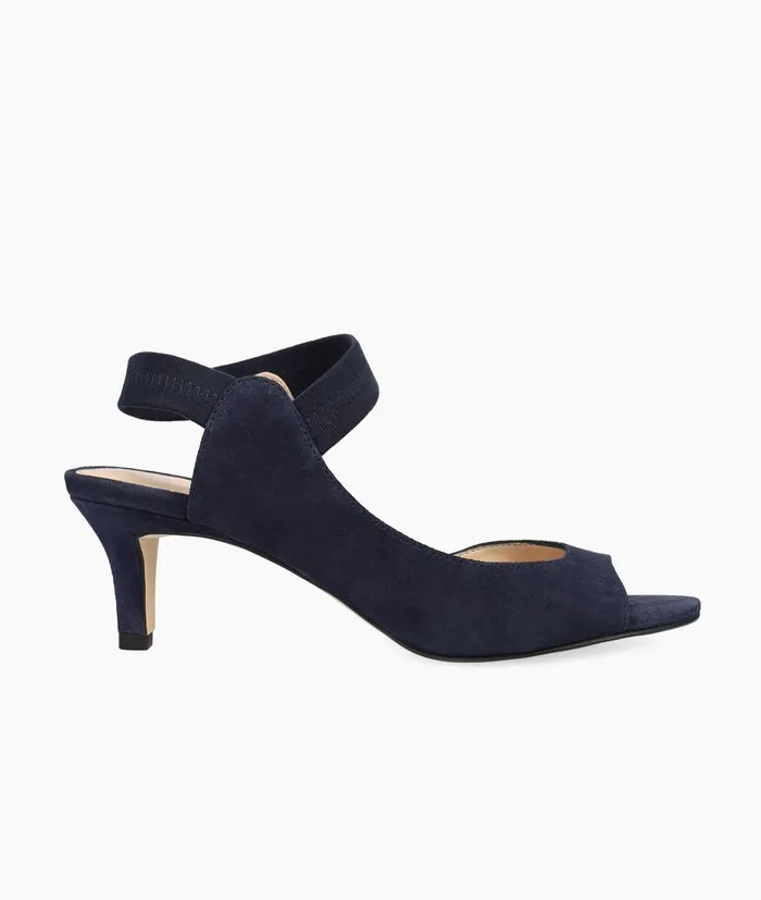 Women Binni Low Heel 8211 Midnight Pelle Moda Low Heels