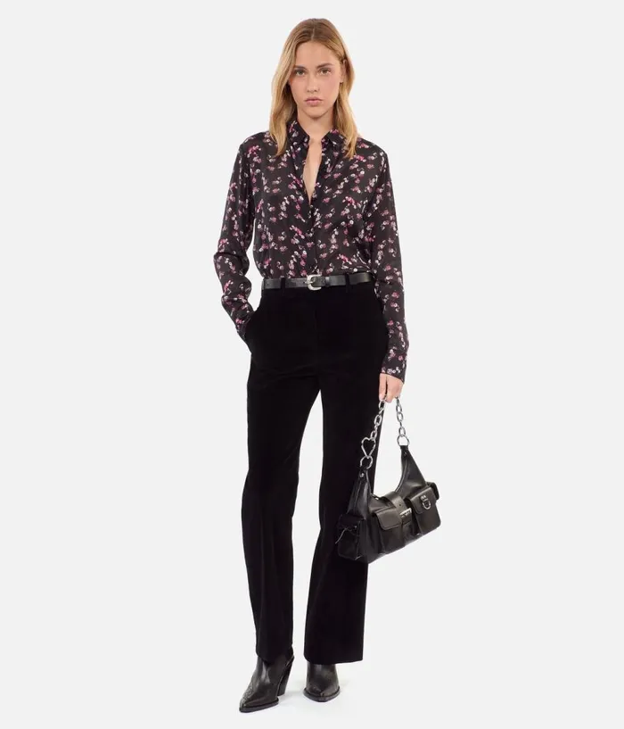 Women Blouses and Shirts THE KOOPLES Floral Print Shirt