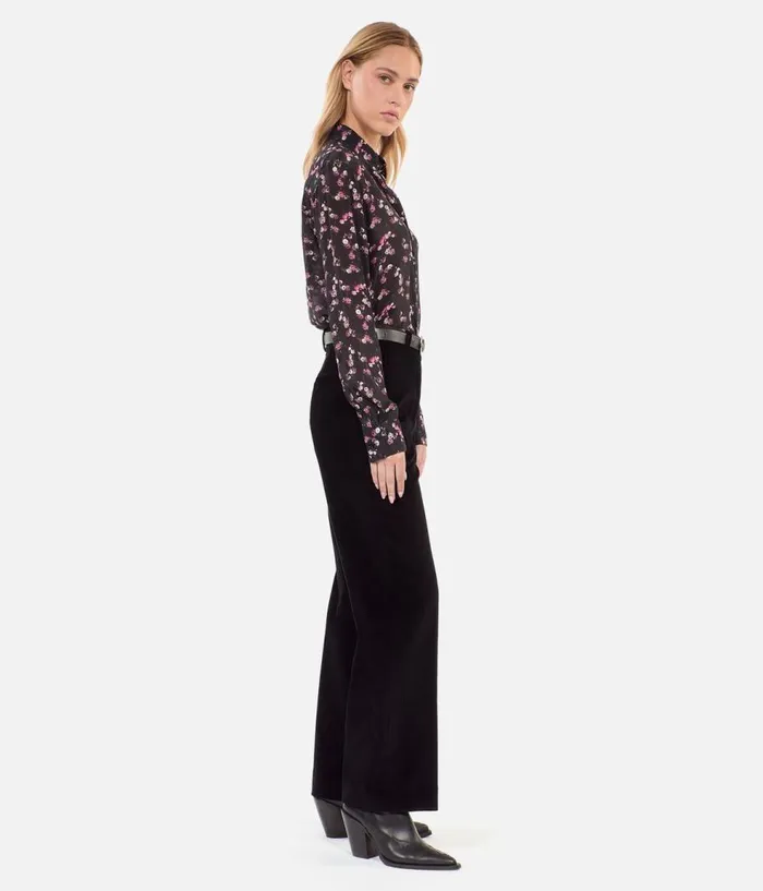 Women Blouses and Shirts THE KOOPLES Floral Print Shirt Women Blouses and Shirts THE KOOPLES Floral Print Shirt