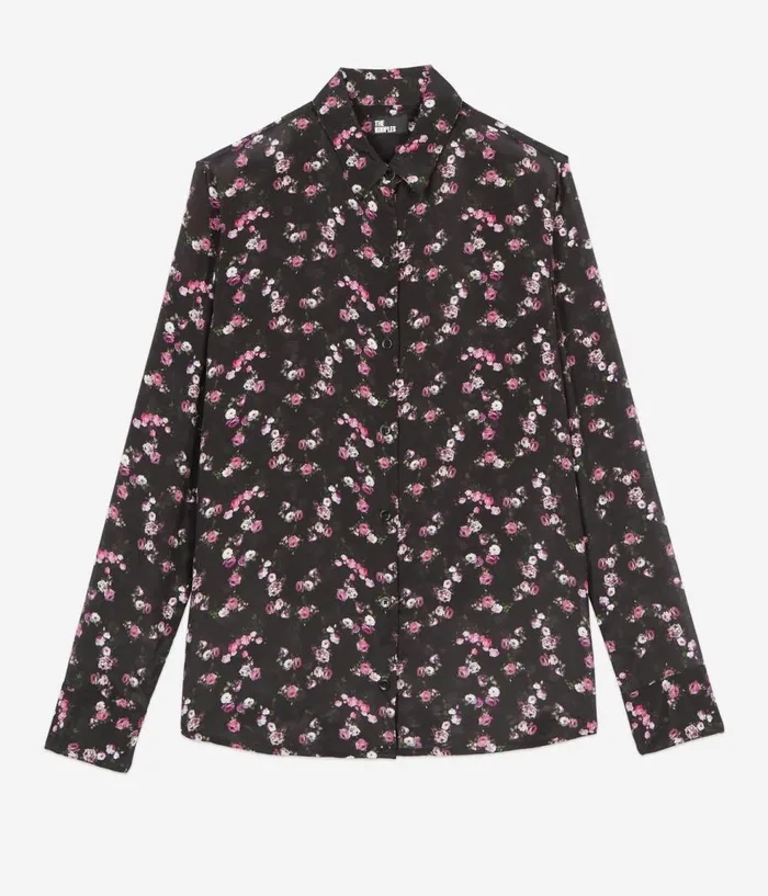 Women Blouses and Shirts THE KOOPLES Floral Print Shirt Women Blouses and Shirts THE KOOPLES Floral Print Shirt