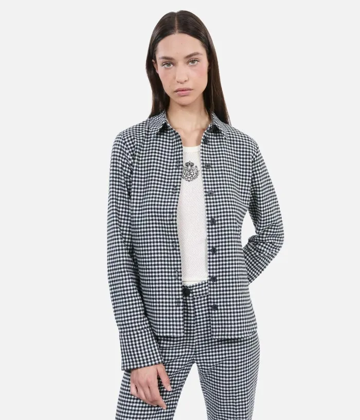 Women Blouses and Shirts THE KOOPLES Vicky Check Shirt