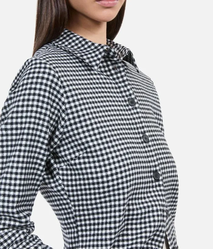 Women Blouses and Shirts THE KOOPLES Vicky Check Shirt Women Blouses and Shirts THE KOOPLES Vicky Check Shirt
