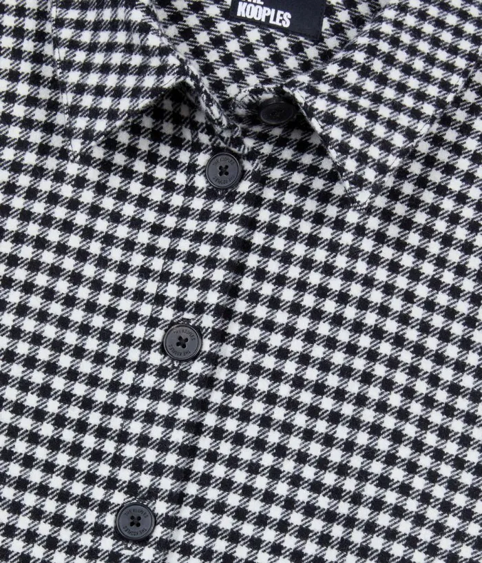 Women Blouses and Shirts THE KOOPLES Vicky Check Shirt Women Blouses and Shirts THE KOOPLES Vicky Check Shirt