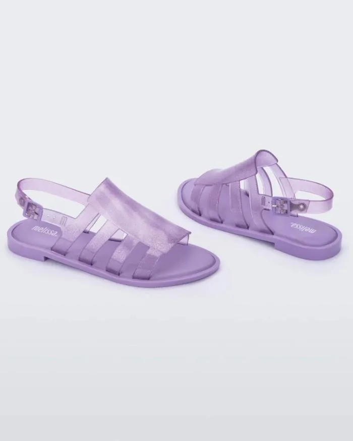 Women Boemia Lilac Glitter Melissa Sandals